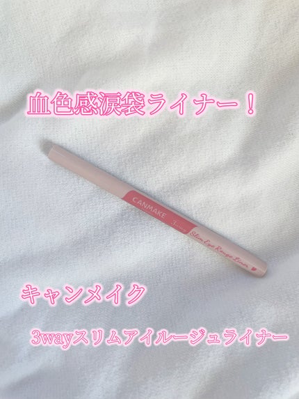 3wayスリムアイルージュライナー/キャンメイク/リキッドアイライナーを使ったクチコミ(1枚目)