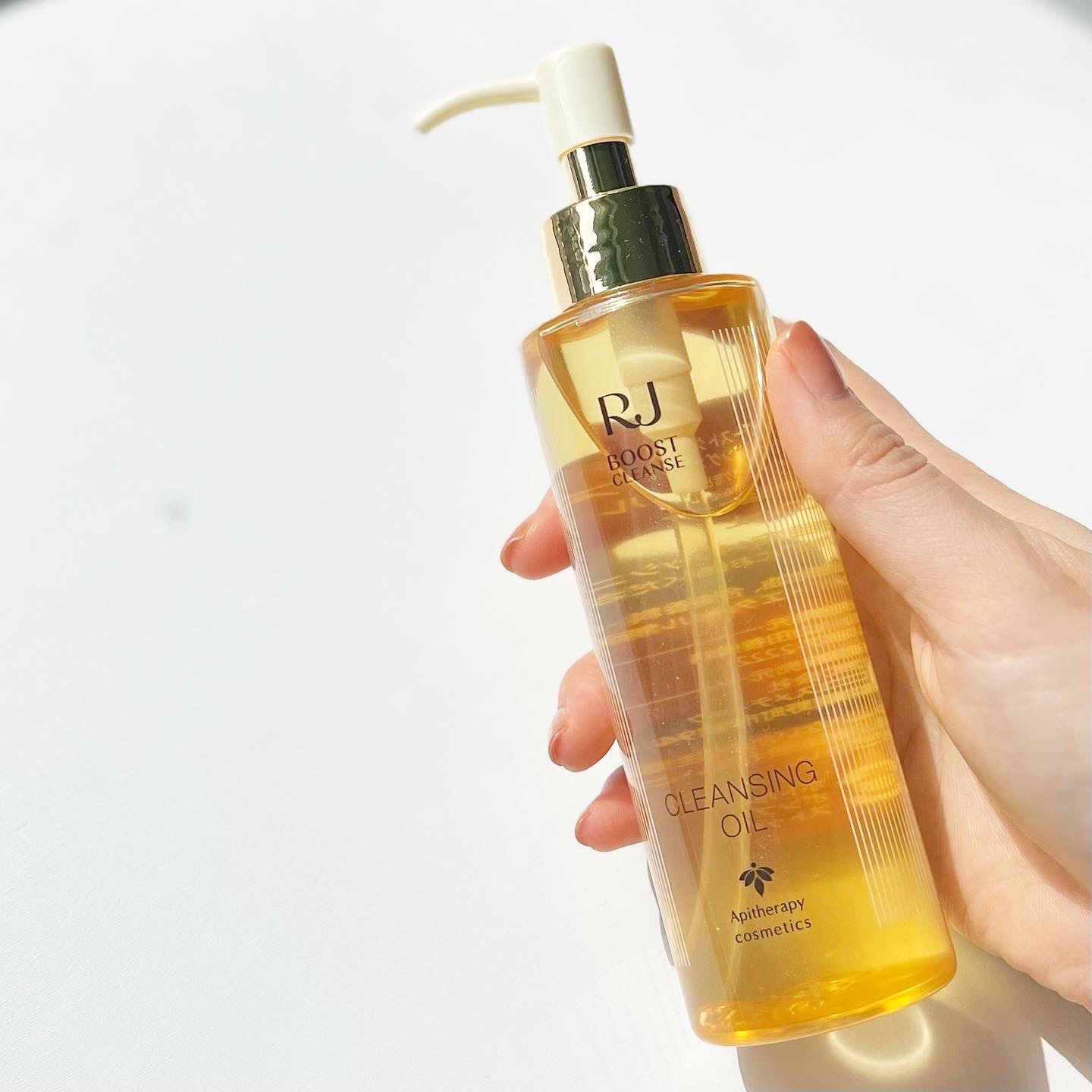 RJ ブーストクレンズ クレンジングオイル  本体（150ml）/アピセラピーコスメティクス/オイルクレンジングを使ったクチコミ（3枚目）