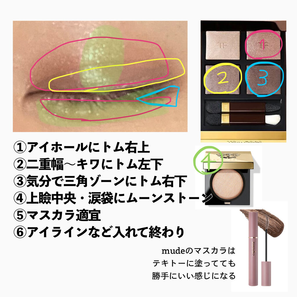 アイ カラー クォード/TOM FORD BEAUTY/アイシャドウパレットを使ったクチコミ（2枚目）