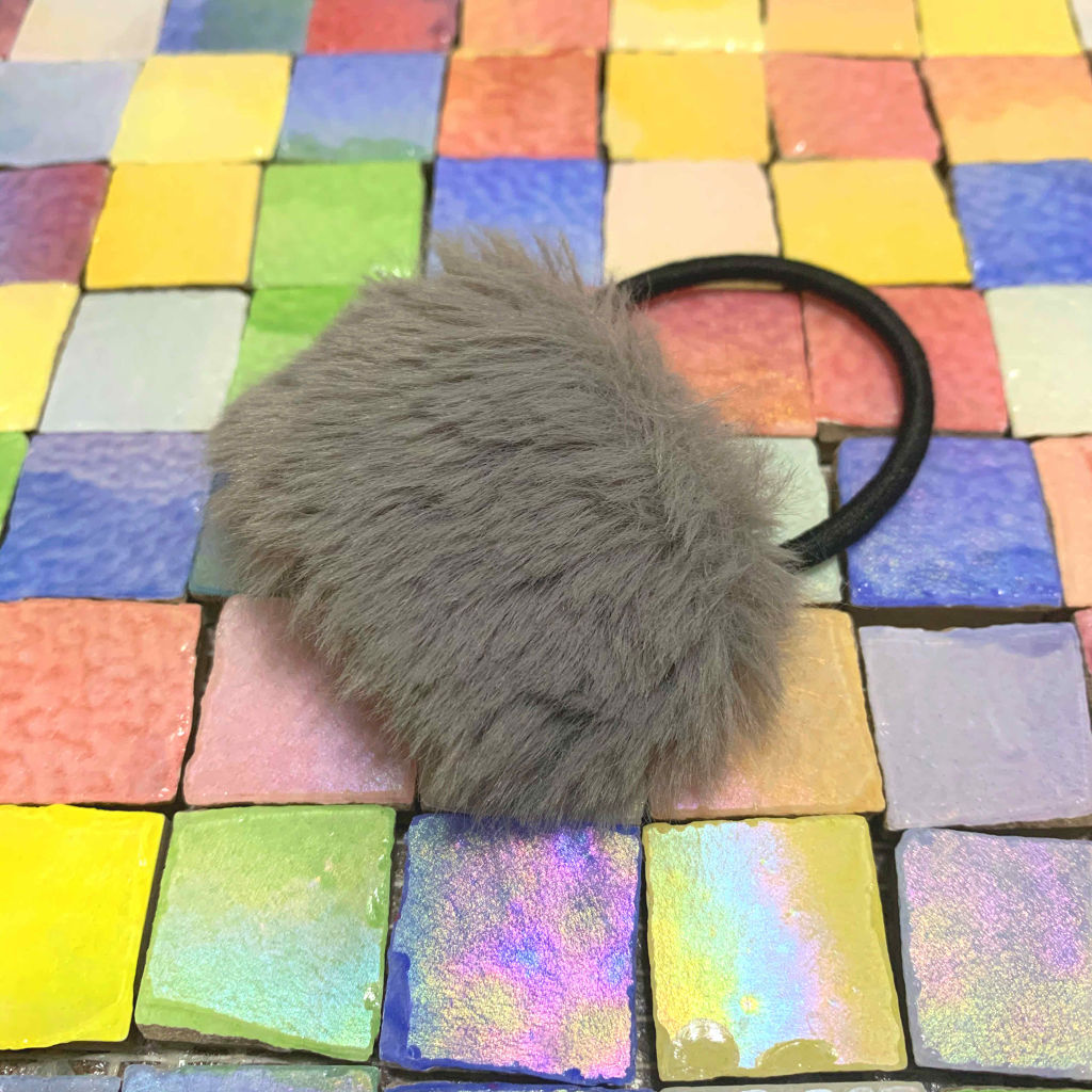 髪ゴム/セリア/ヘアアクセサリーを使ったクチコミ（2枚目）