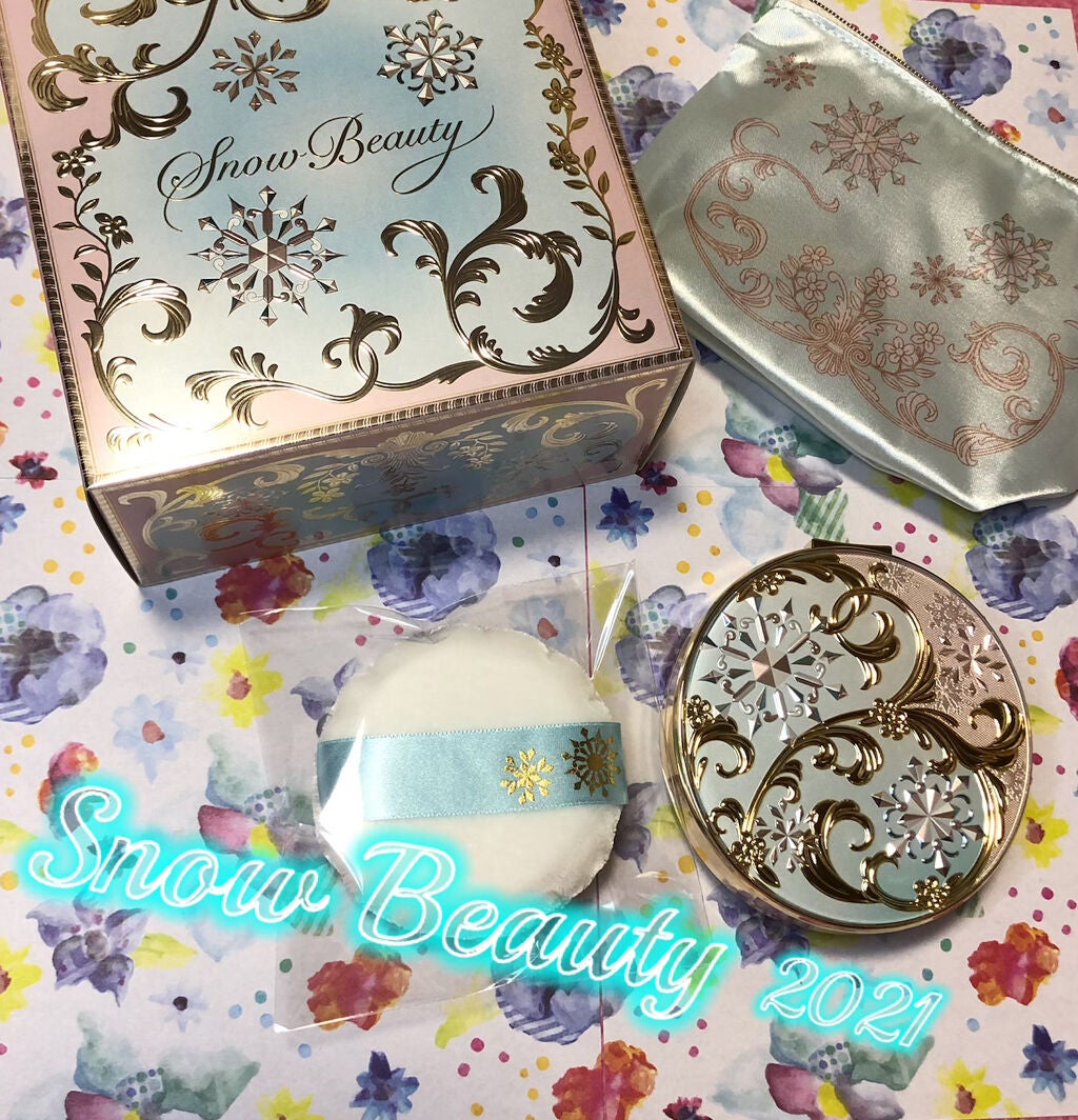 スノービューティー ホワイトニング スキンケアパウダーP2021 /スノービューティー/プレストパウダーを使ったクチコミ(1枚目)