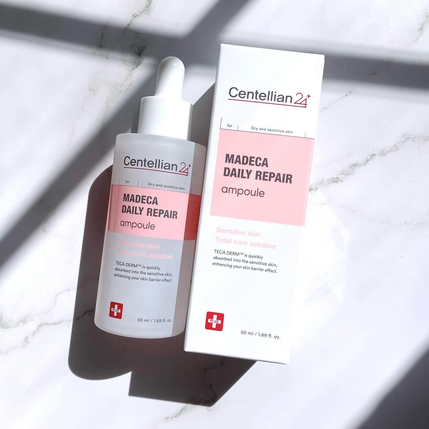 マデカデイリーリペアアンプル/センテリアン24/美容液を使ったクチコミ（2枚目）