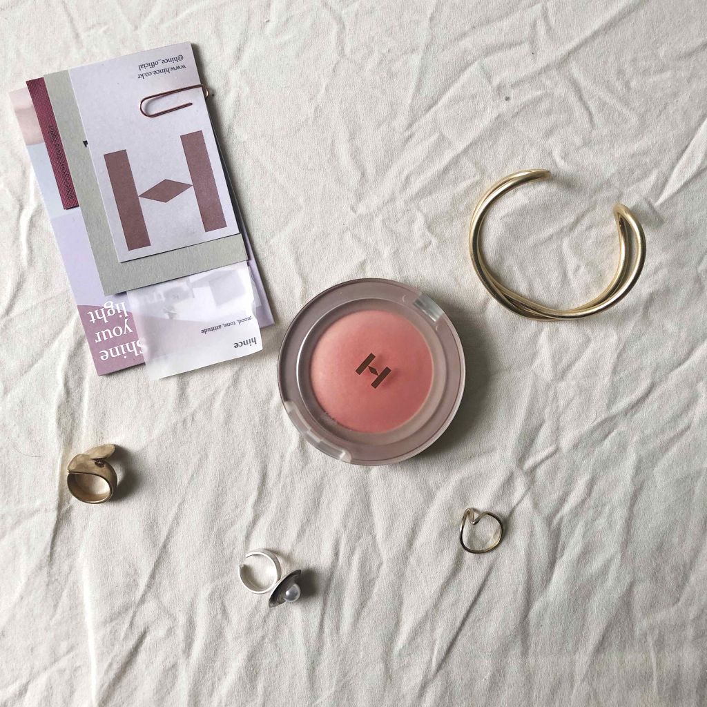 トゥルーディメンショングロウチーク/hince/パウダーチークを使ったクチコミ（1枚目）