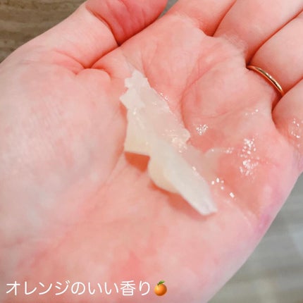 オレンジクレンジングシャーベット/AROMATICA/クレンジングバームを使ったクチコミ(5枚目)
