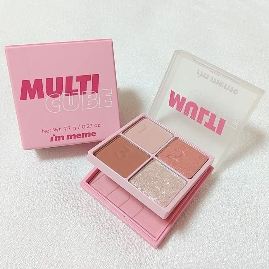 マルチキューブ/i’m meme/アイシャドウパレットを使ったクチコミ(1枚目)