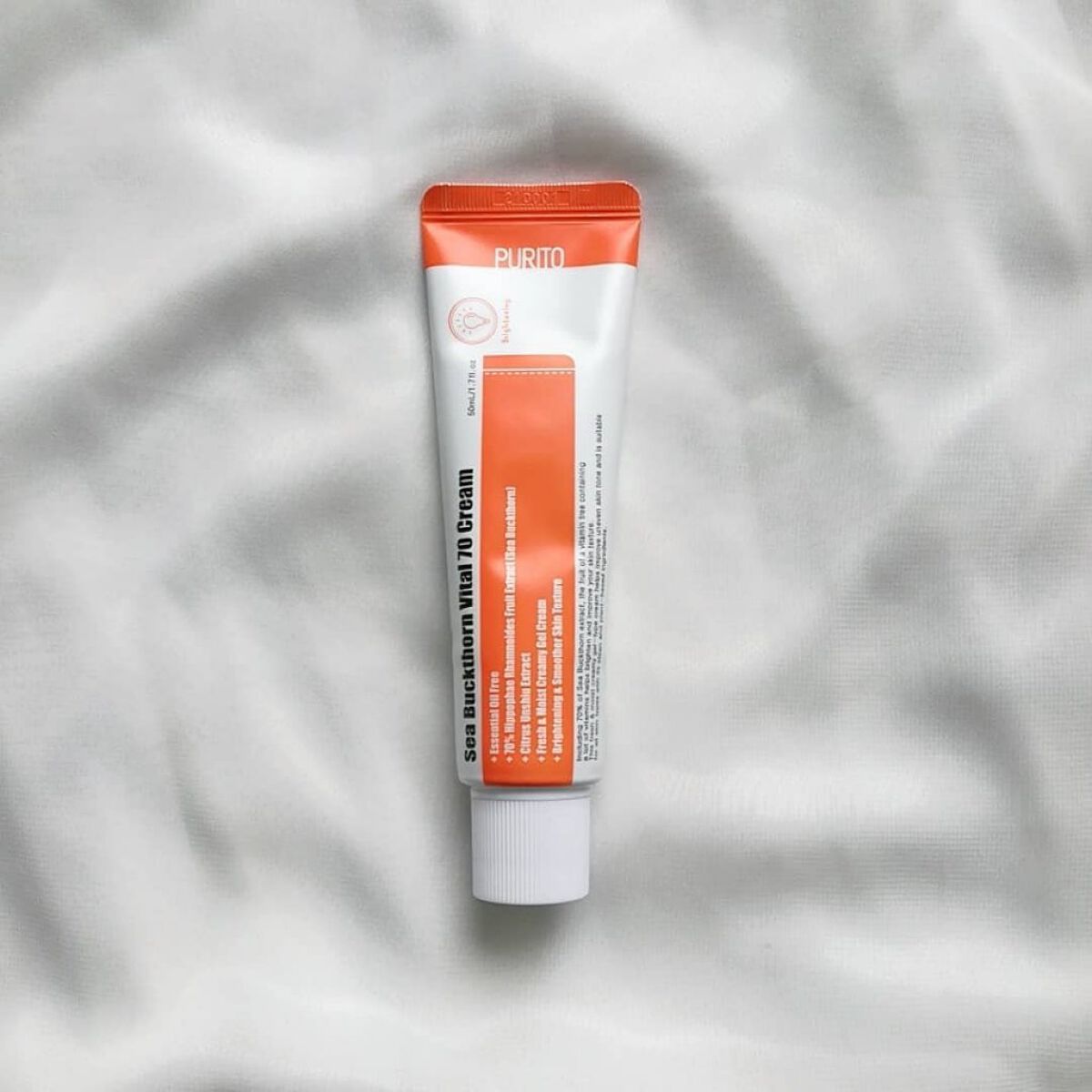 シーバックソーンバイタル70クリーム/PURITO/フェイスクリームを使ったクチコミ（1枚目）
