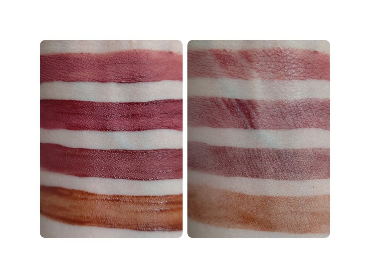 花染雲紗 リップグロス /花西子/リップグロスを使ったクチコミ（3枚目）