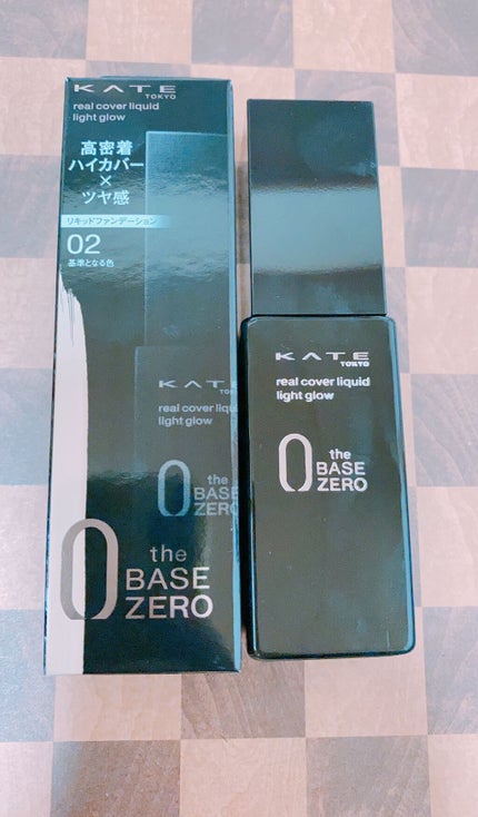 リアルカバーリキッド(ライトグロウ) 02 基準となる色/KATE/リキッドファンデーションを使ったクチコミ(1枚目)
