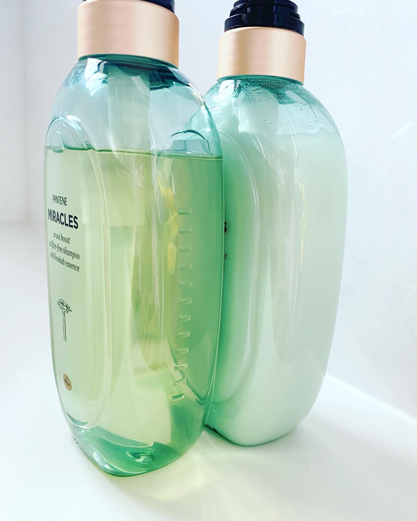 ミラクルズ うるおいブースト シャンプー/トリートメント/パンテーン/市販シャンプーを使ったクチコミ（3枚目）