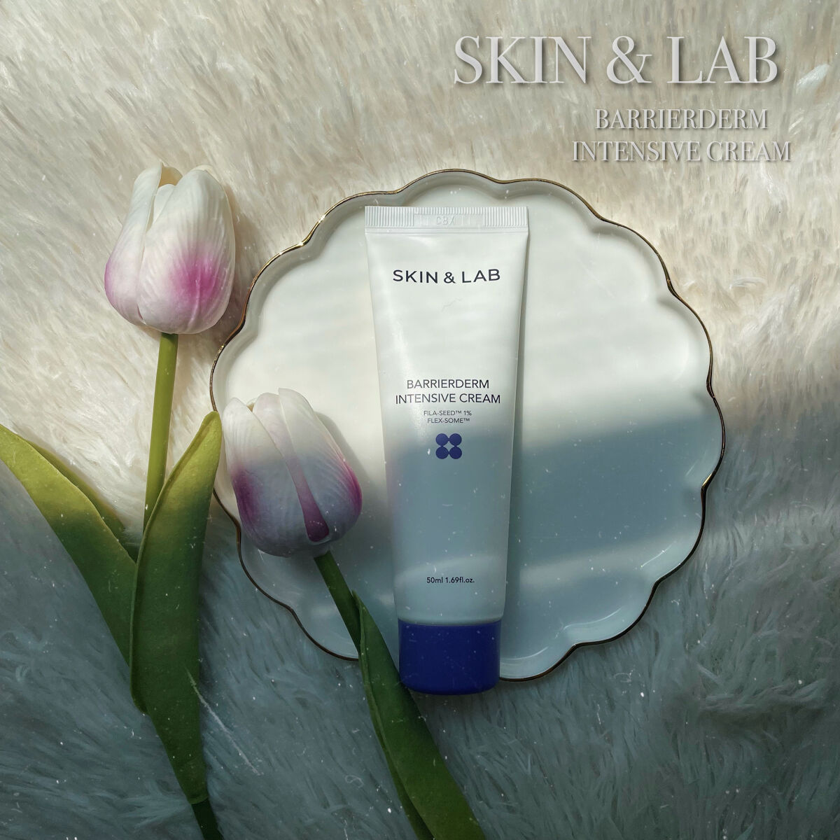 バリアダームモイストクリーム/SKIN&LAB/フェイスクリームを使ったクチコミ（1枚目）