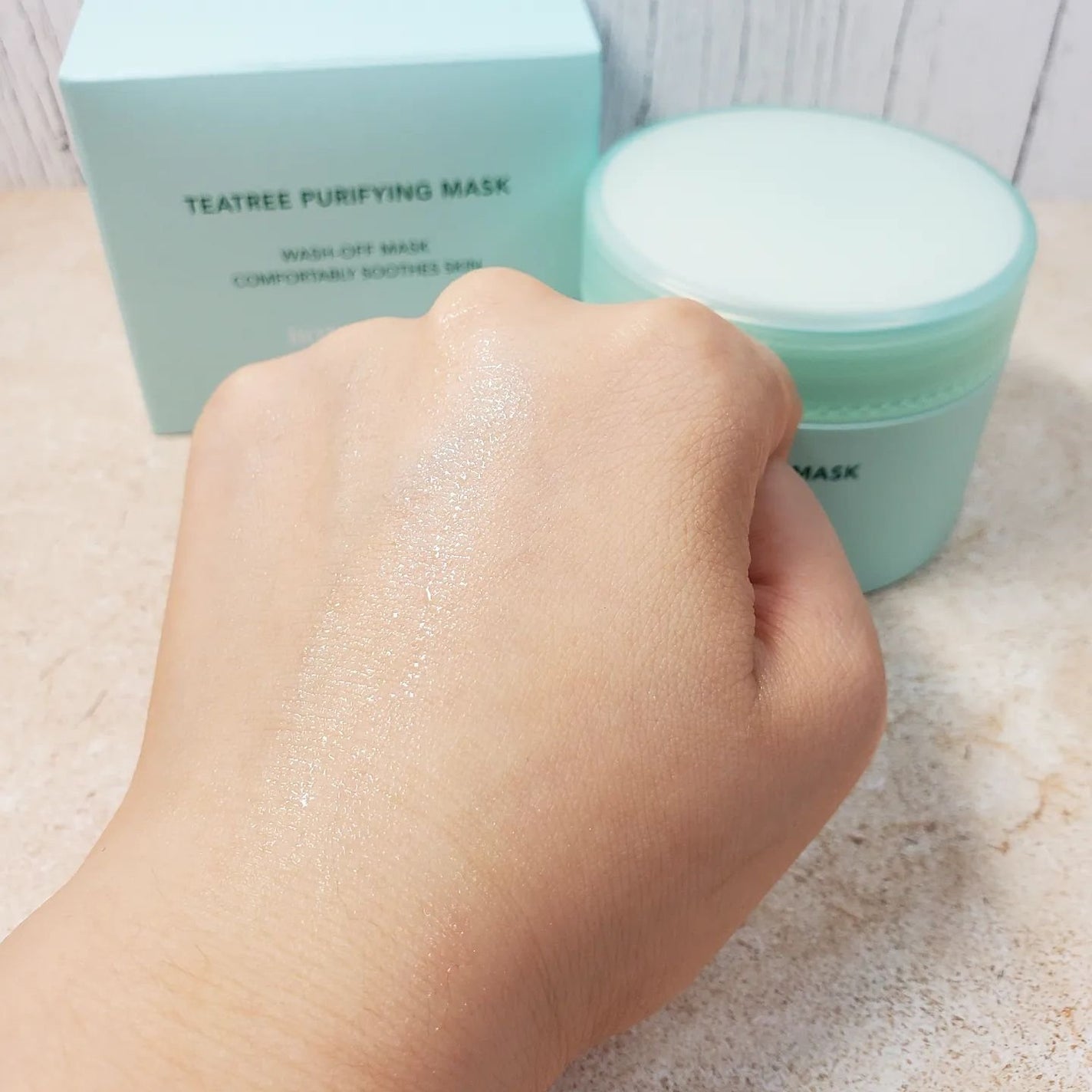 ティーツリーピュリファイングマスク/BONABELLA/洗い流すパック・マスクを使ったクチコミ(8枚目)