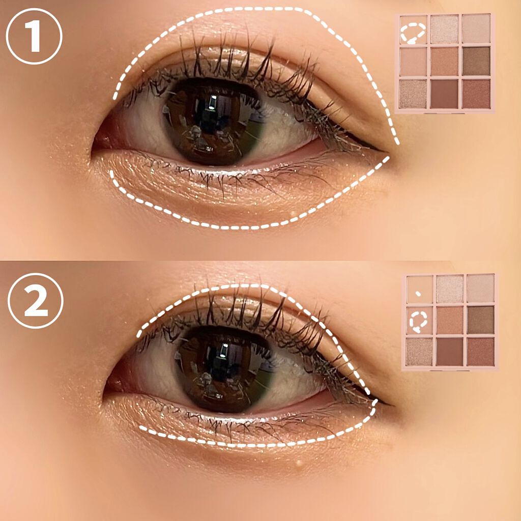 3CE マルチアイカラーパレット/3CE/アイシャドウパレットを使ったクチコミ（2枚目）