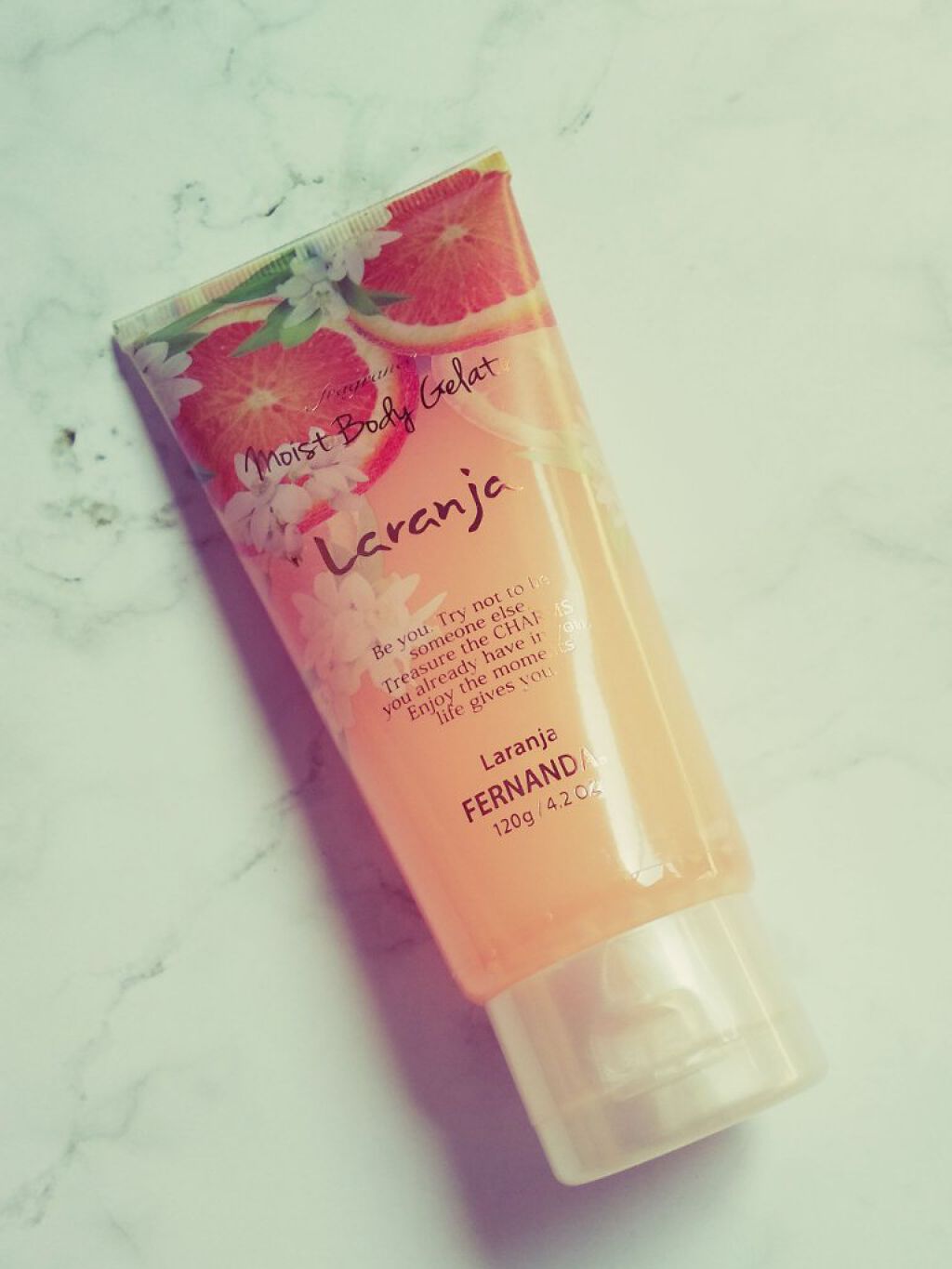 フレグランス モイストボディジェラート ラランジア/フェルナンダ/ボディクリームを使ったクチコミ（1枚目）