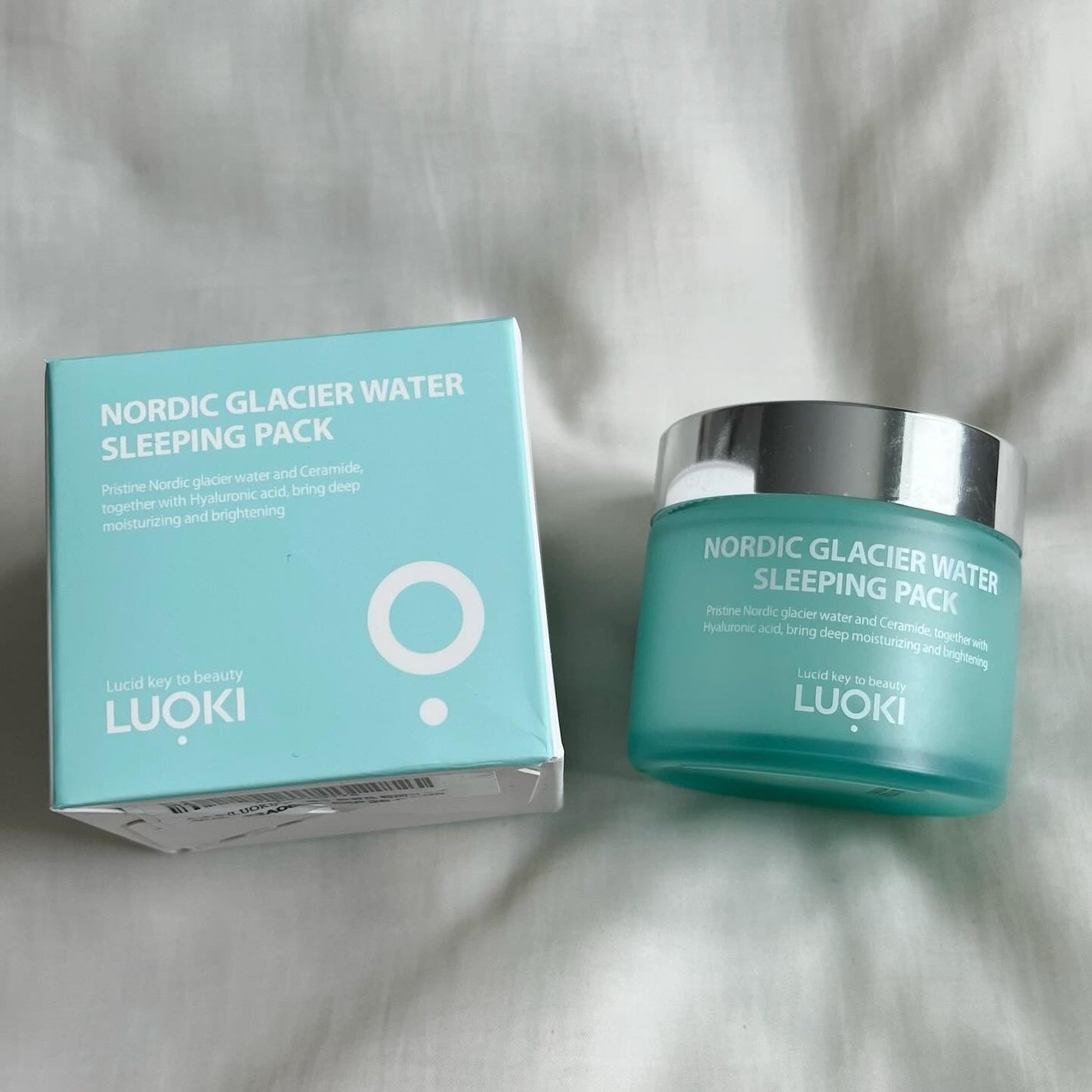 ノルディック氷河水スリーピングパック/LUOKI/フェイスクリームを使ったクチコミ(4枚目)