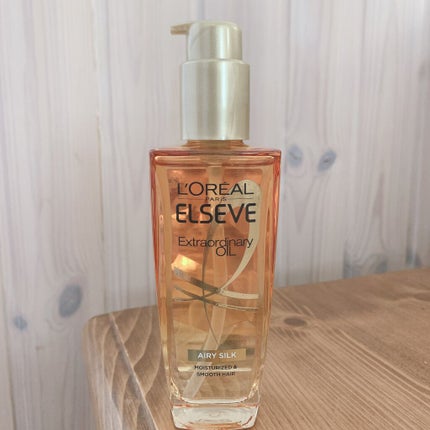 ロレアル パリ エクストラオーディナリー オイル エアリー シルク/ロレアル パリ/ヘアオイルを使ったクチコミ(1枚目)