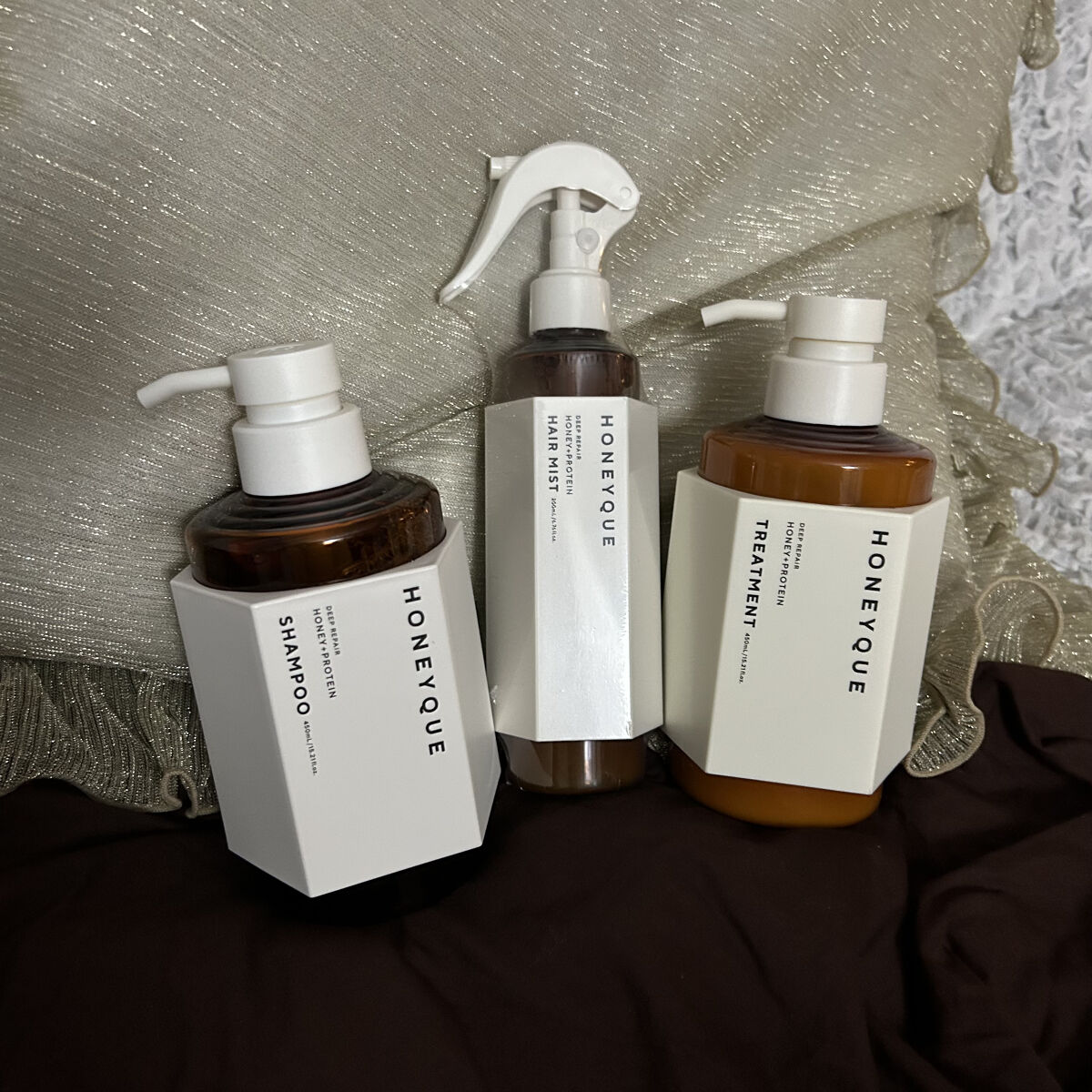 ディープリペア シャンプー モイスト／ヘアトリートメント モイスト/ハニーク/市販シャンプーを使ったクチコミ（2枚目）