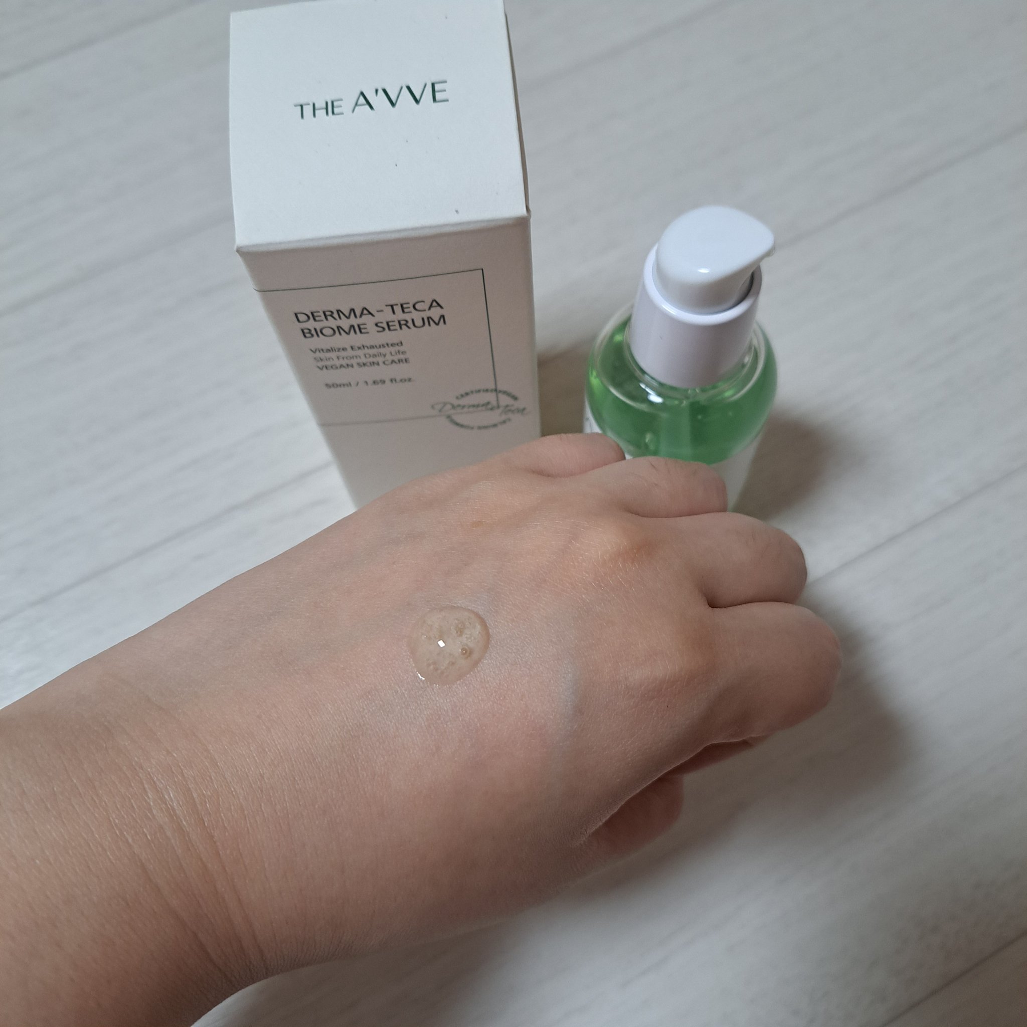 ダーマテカバイオームセラム/THE A'VVE/美容液を使ったクチコミ（2枚目）