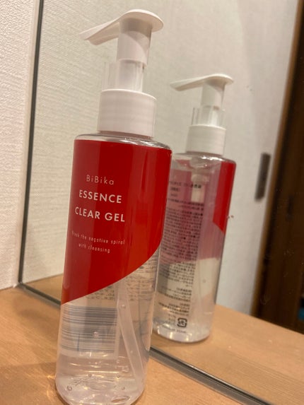 エッセンスクリアジェル/BiBika/その他洗顔料を使ったクチコミ(2枚目)