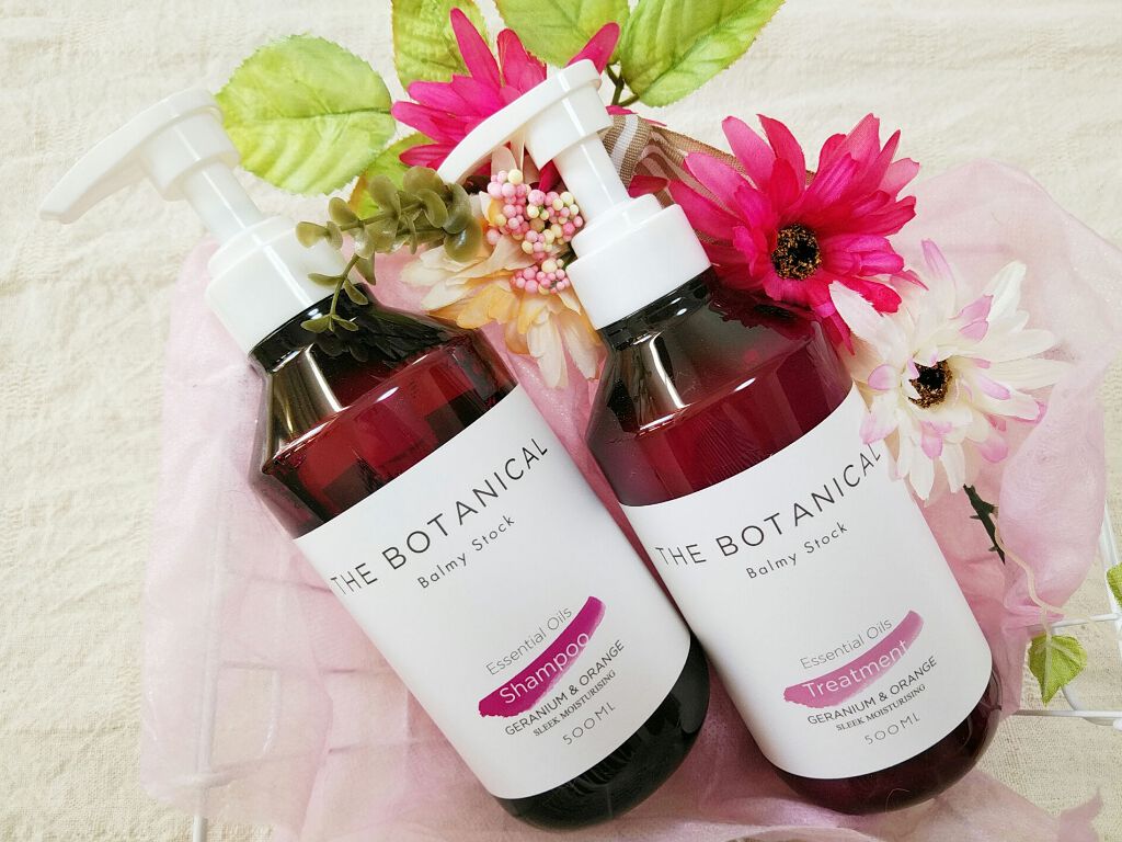ボタニカルモイストシャンプー／モイストトリートメント/Balmy Stock/市販シャンプーを使ったクチコミ（1枚目）