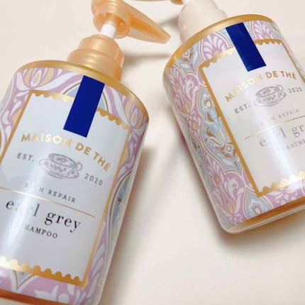 リッチリペア シャンプー/トリートメント/MAISON DE THÉ/市販シャンプーを使ったクチコミ(1枚目)