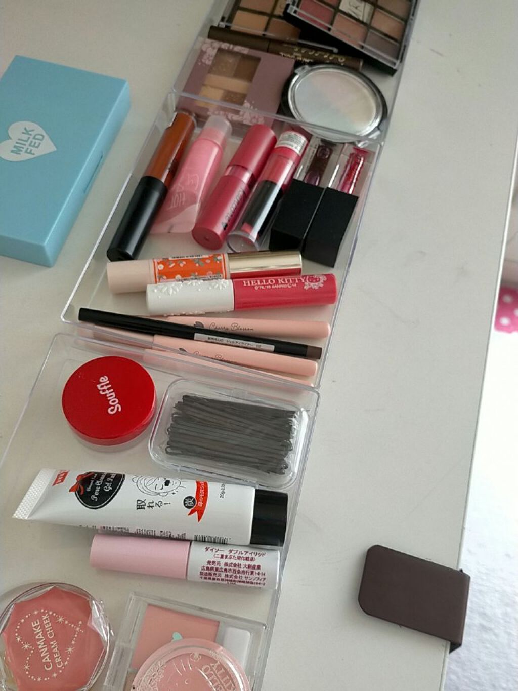 UR GLAM　BLOOMING EYE COLOR PALETTE/U R GLAM/アイシャドウパレットを使ったクチコミ（2枚目）