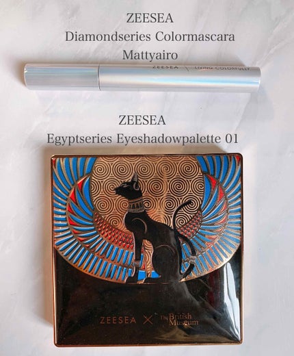 大英博物館 エジプトシリーズ アイシャドウパレット/ZEESEA/アイシャドウパレットを使ったクチコミ(3枚目)