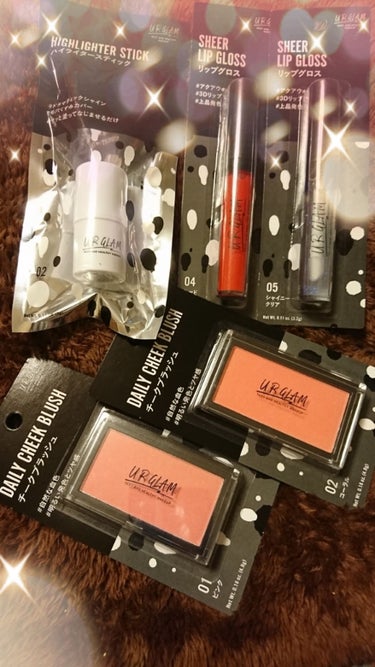 UR GLAM　SHEER LIP GLOSS/U R GLAM/リップグロスを使ったクチコミ（1枚目）