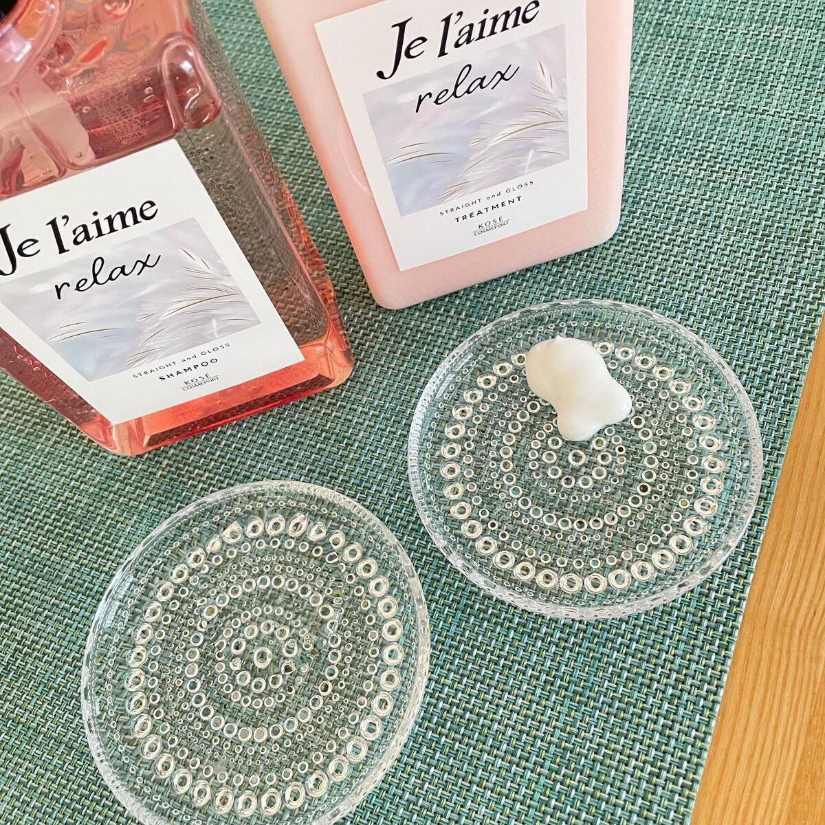 リラックス ミッドナイトリペア シャンプー/ヘアトリートメント (ストレート&グロス)/Je l'aime/市販シャンプーを使ったクチコミ(4枚目)