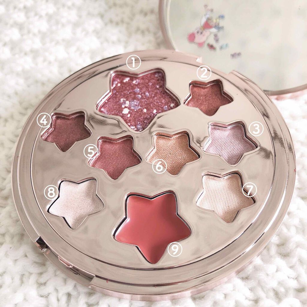 Kirby×IT’sDEMOマルチパレット〈PUPUPU CANDY〉/IT'S DEMO/メイクアップキットを使ったクチコミ(2枚目)