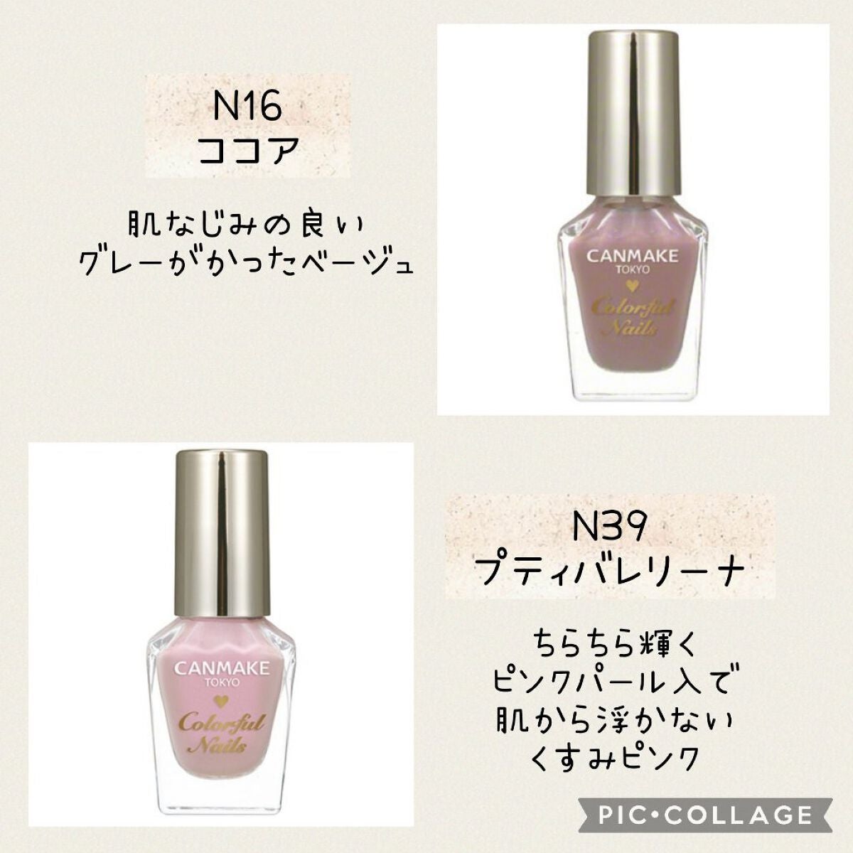 カラフルネイルズ/キャンメイク/マニキュアを使ったクチコミ(2枚目)