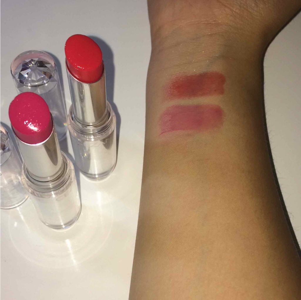 ラスティンググロスリップ/CEZANNE/口紅を使ったクチコミ（1枚目）