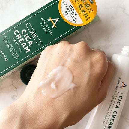 薬用CICAクリーム/アクネスラボ/フェイスクリームを使ったクチコミ(4枚目)