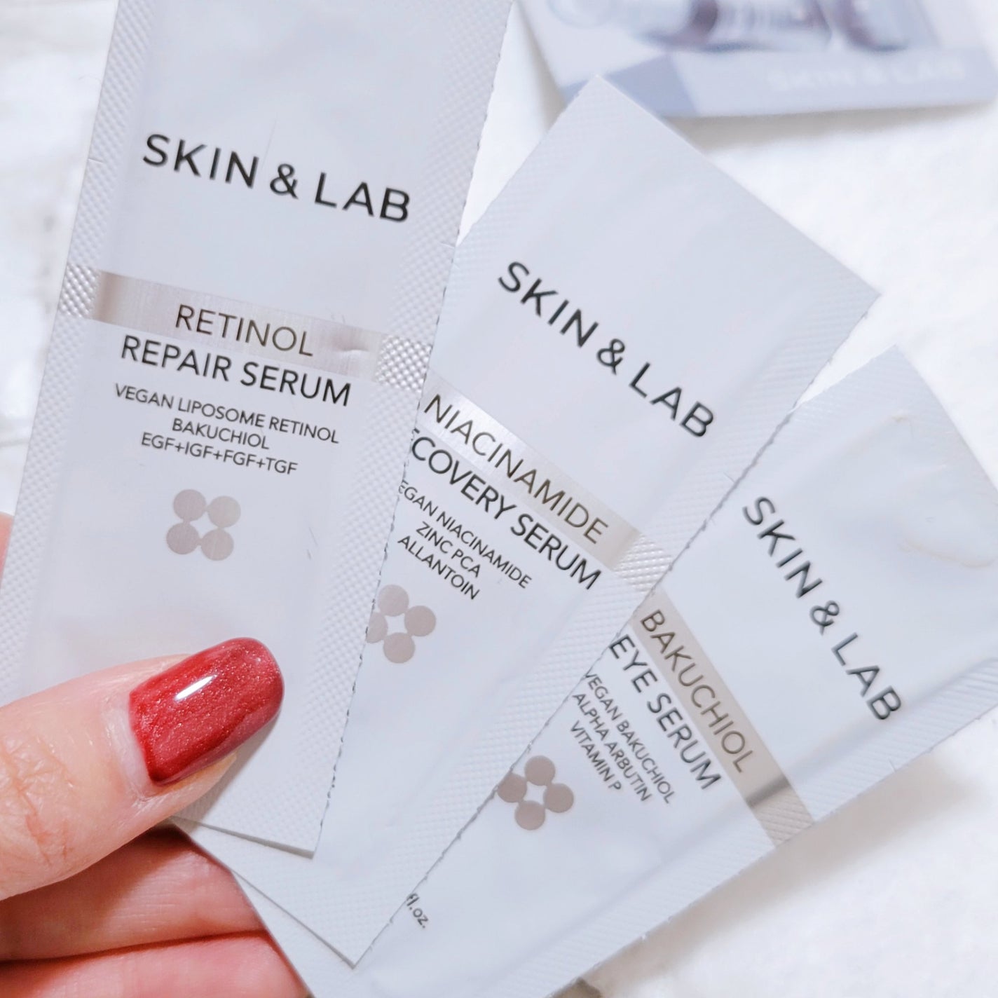 ヴィーガンリポソームレチノールセラム/SKIN&LAB/美容液を使ったクチコミ(8枚目)