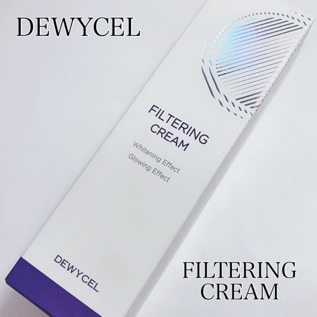 フィルタリングクリーム/DEWYCEL/日焼け止めクリームを使ったクチコミ(3枚目)