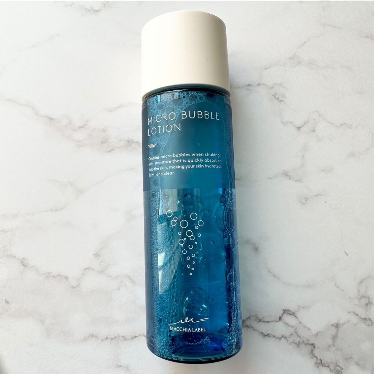 薬用マイクロバブルローション/Macchia Label/化粧水を使ったクチコミ（3枚目）