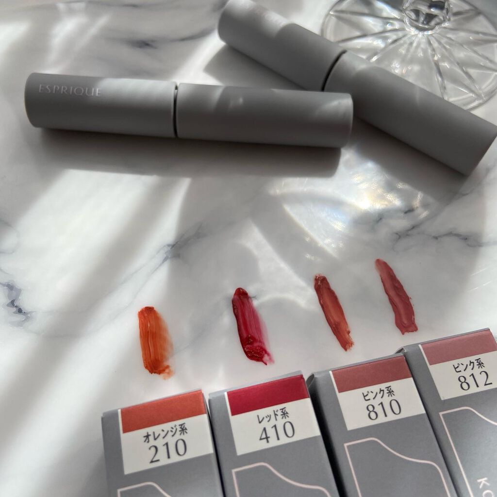 シフォンマット ルージュ/ESPRIQUE/口紅を使ったクチコミ(6枚目)