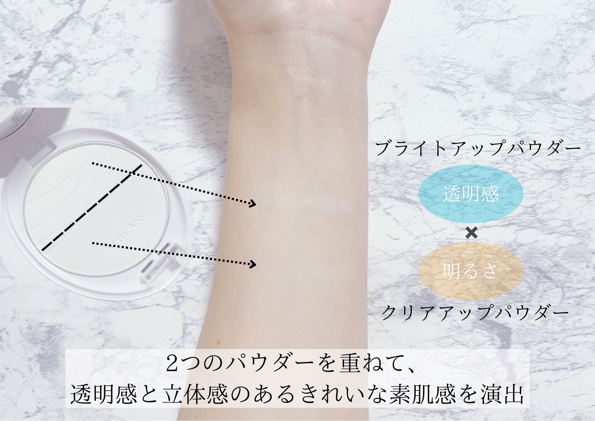 クラリティブラン サーフェイサー/ALBLANC/化粧下地を使ったクチコミ（3枚目）