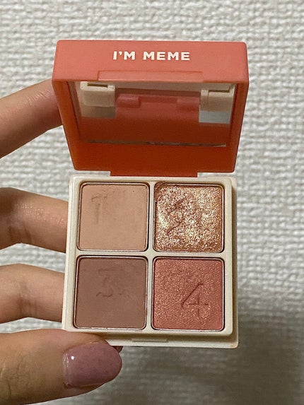 マルチキューブ/i’m meme/アイシャドウパレットを使ったクチコミ(1枚目)