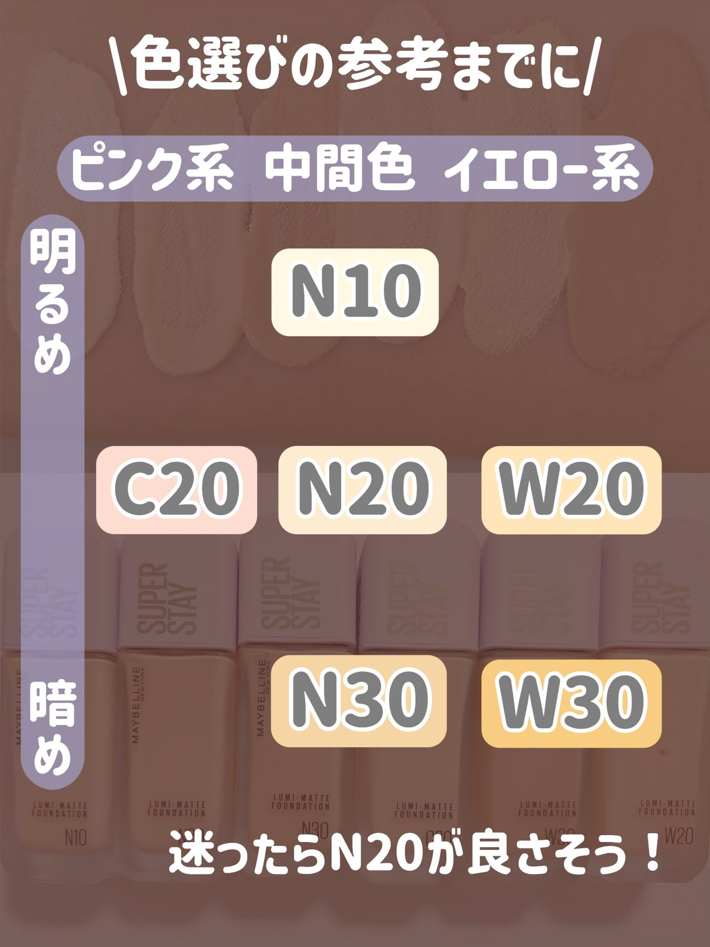 SPã¹ã〠ã«ãããã ãªããã ãã¡ã³ããŒã·ã§ã³/MAYBELLINE NEW YORK/ãªããããã¡ã³ããŒã·ã§ã³ã䜿ã£ãã¯ãã³ãïŒ4æç®ïŒ