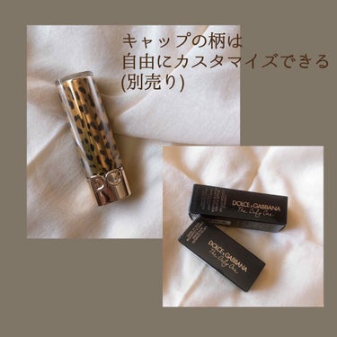 ザ・オンリーワン ルミナスカラー リップスティック/DOLCE&GABBANA BEAUTY/口紅を使ったクチコミ（2枚目）