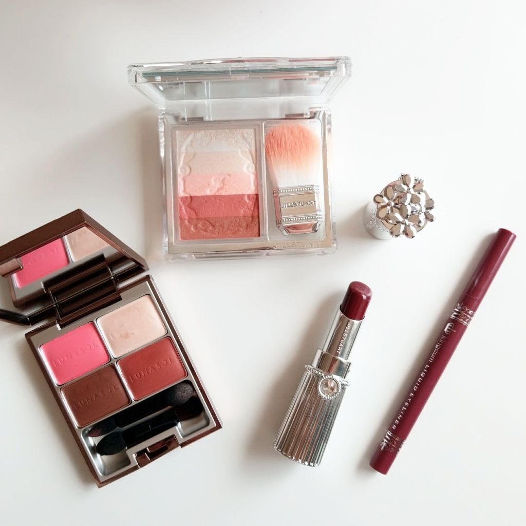 ブルーミングデュー オイルインブラッシュ/JILL STUART/パウダーチークを使ったクチコミ（1枚目）