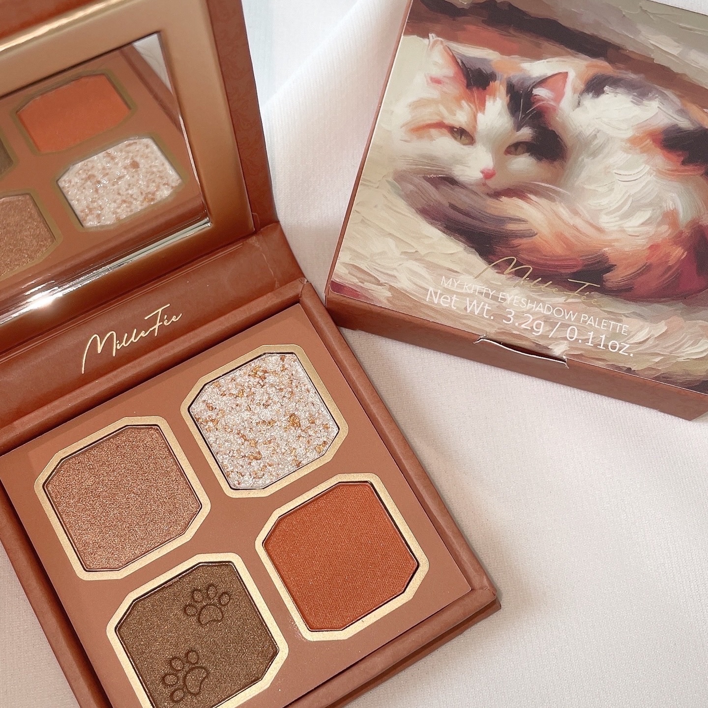 マイキティアイパレット/MilleFée/アイシャドウパレットを使ったクチコミ（1枚目）