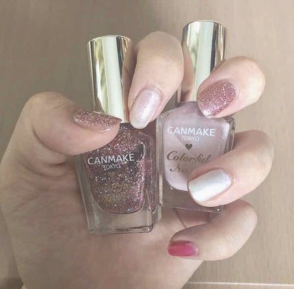 カラフルネイルズ/キャンメイク/マニキュアを使ったクチコミ(2枚目)