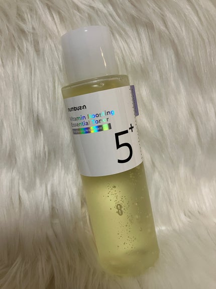 5番 白玉グルタチオンCエッセンシャルトナー/numbuzin/化粧水を使ったクチコミ(2枚目)