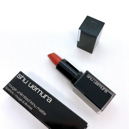 キヌ ルージュ マット/shu uemura/口紅を使ったクチコミ(5枚目)