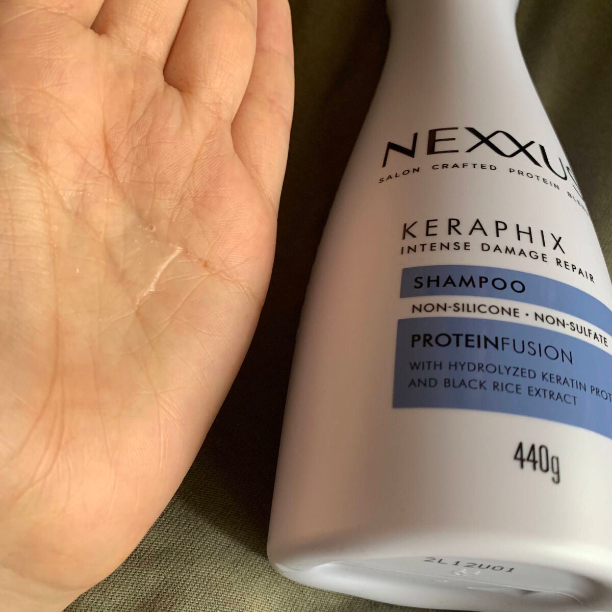 ネクサス インテンスダメージリペア 洗い流さないトリートメントオイル/NEXXUS(ネクサス)/ヘアオイルを使ったクチコミ(7枚目)