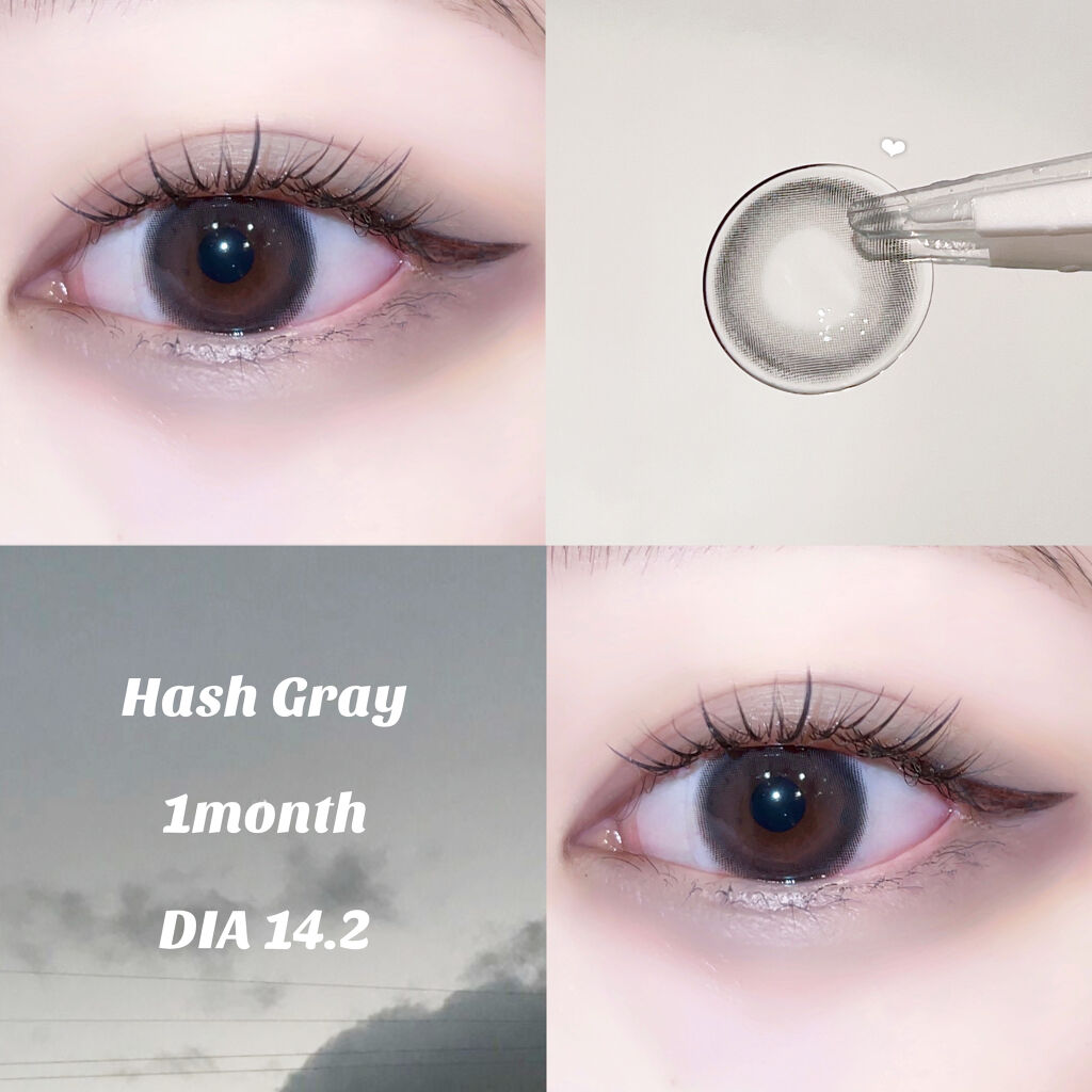 ハッシュシリーズ/LENSSIS/カラーコンタクトレンズを使ったクチコミ（1枚目）