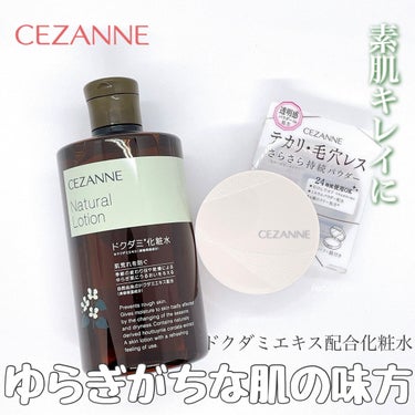 ナチュラルローション/CEZANNE/化粧水を使ったクチコミ（1枚目）