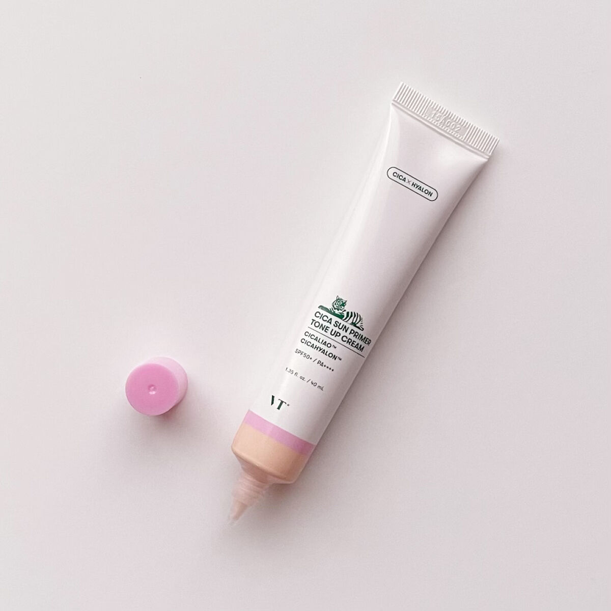 CICA サンプライマー トーンアップクリーム/VT/日焼け止めクリームを使ったクチコミ（3枚目）