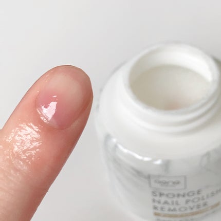 スポンジネイルリムーバー/GENE TOKYO/除光液を使ったクチコミ(4枚目)